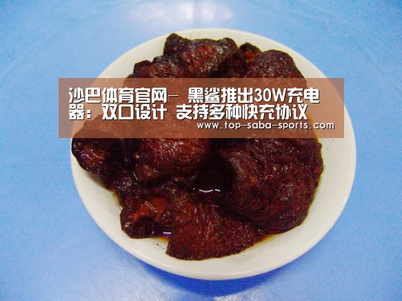 沙巴体育官网-
黑鲨推出30W充电器：双口设计 支持多种快充