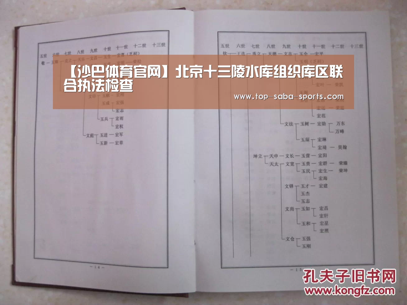 【沙巴体育官网】北京十三陵水库组织库区联合执法检查(图1) 沙巴体育app